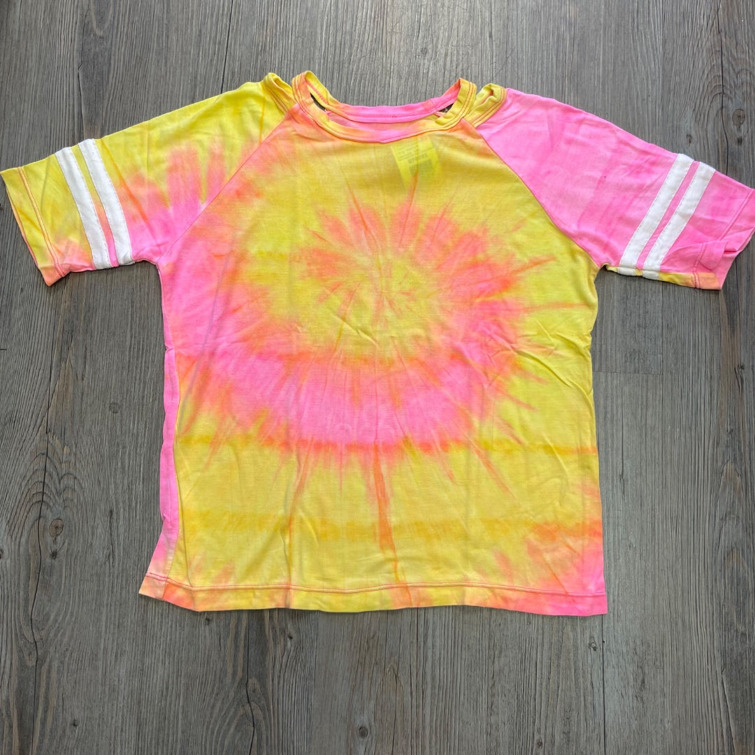 Tiedye Flowers By Zoe T-Shirt, Medium