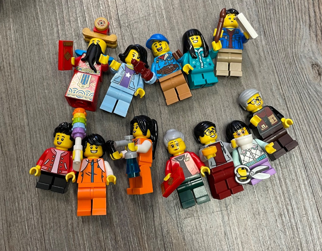 Multi Colour Lego 80108 Lunar New Year Tradition, 8Y+