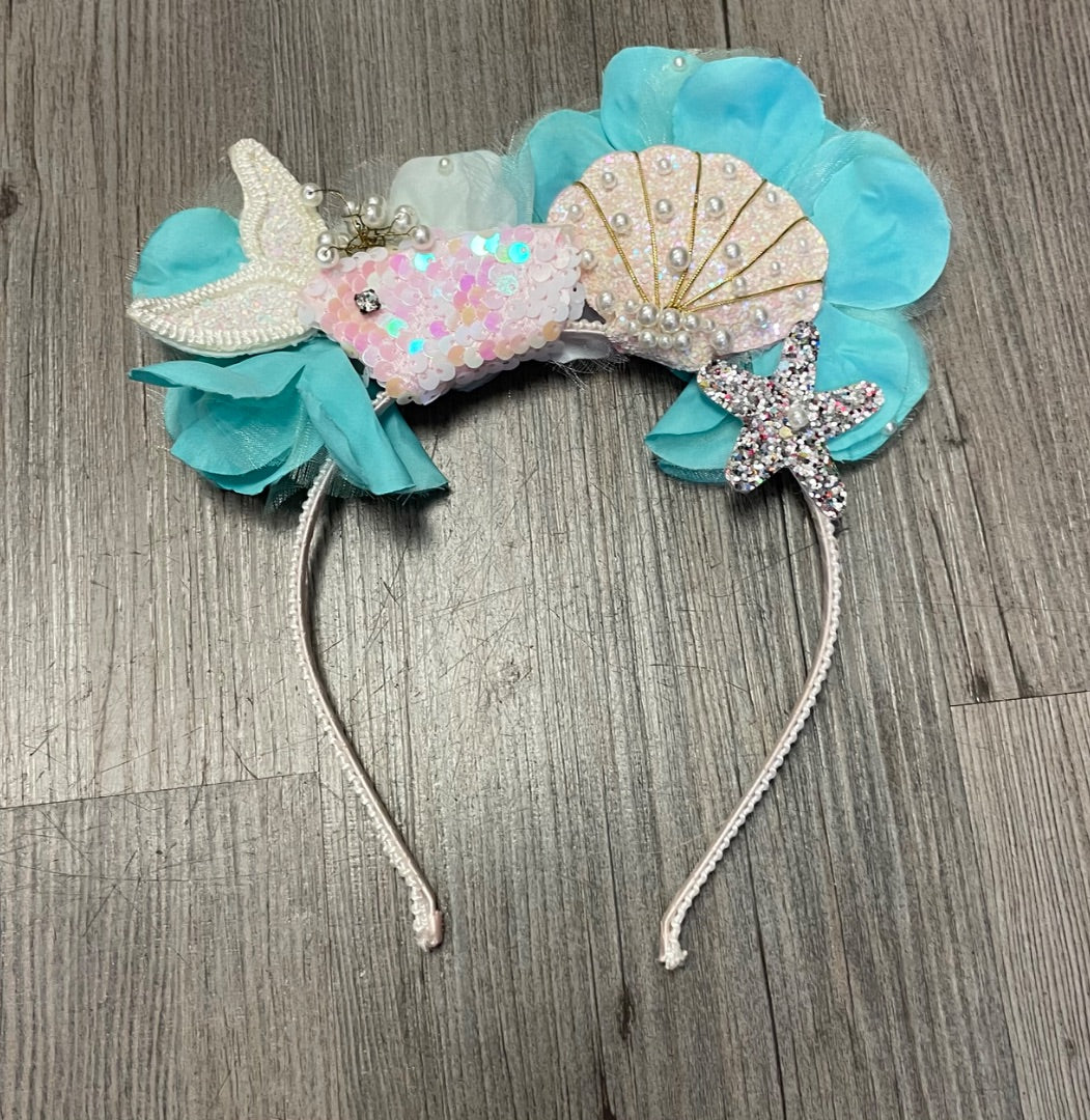 Blue Mermaid Headband