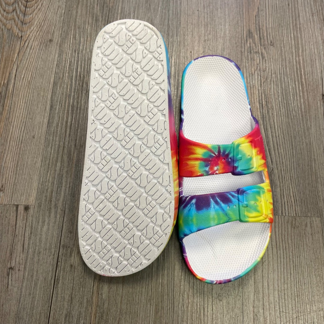 Tiedye Moses Slides, 6-7Y -36-37