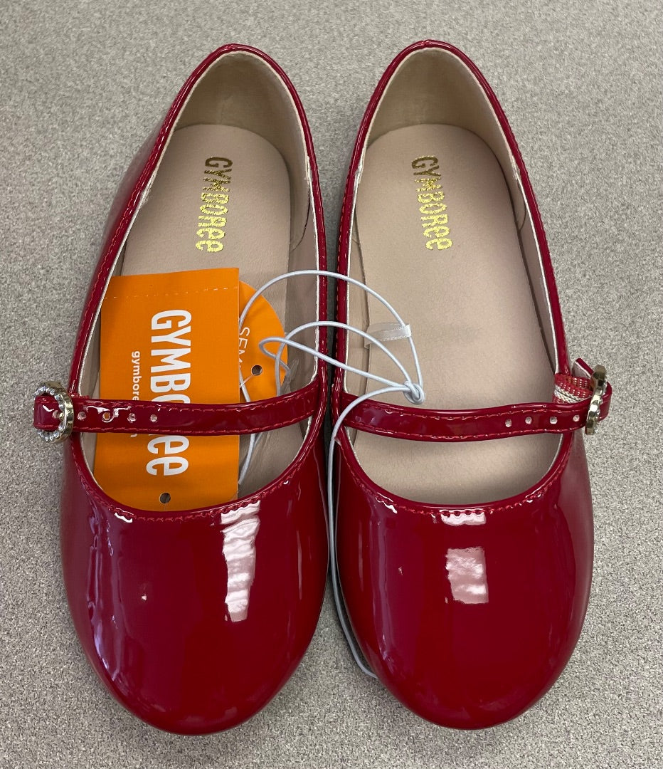 Red Gymboree Patent Leather, 10T