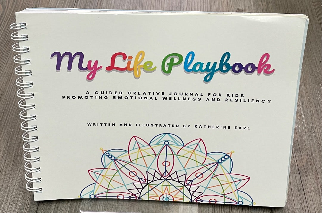White Creative Journal My Life Playbook, Paperback