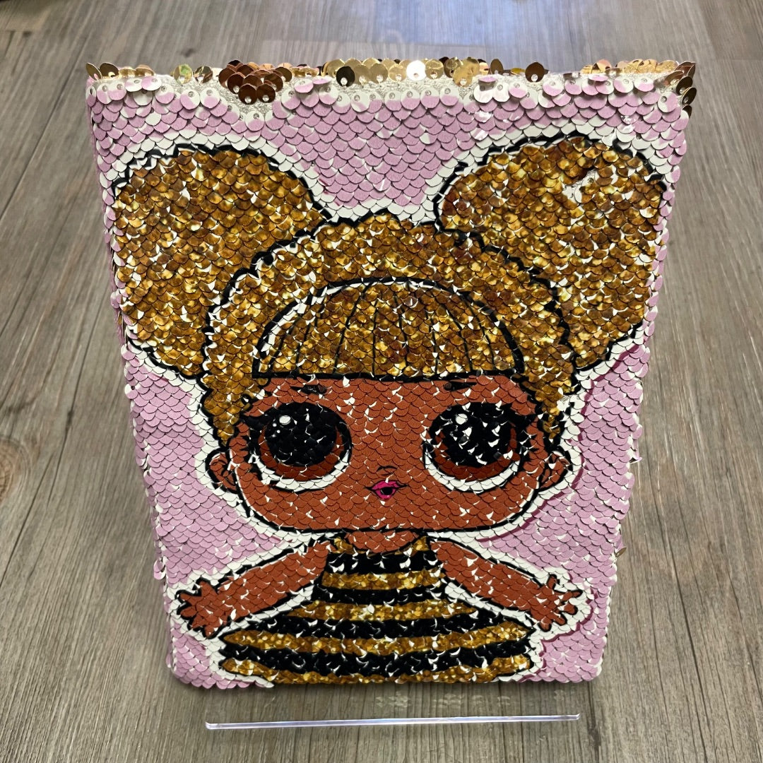 Pink Sequins Lol Note Book, Hardcover