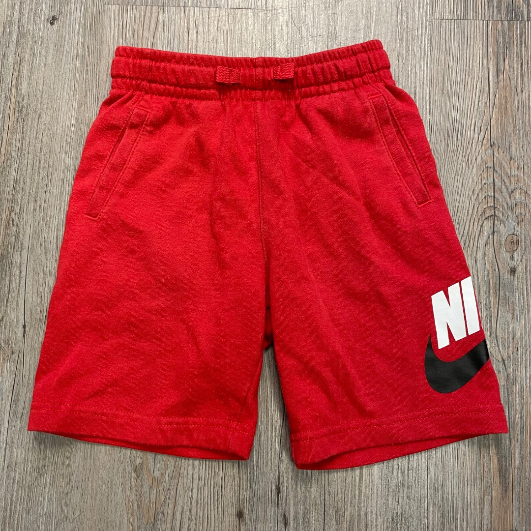 Red Nike Shorts, 5-6Y