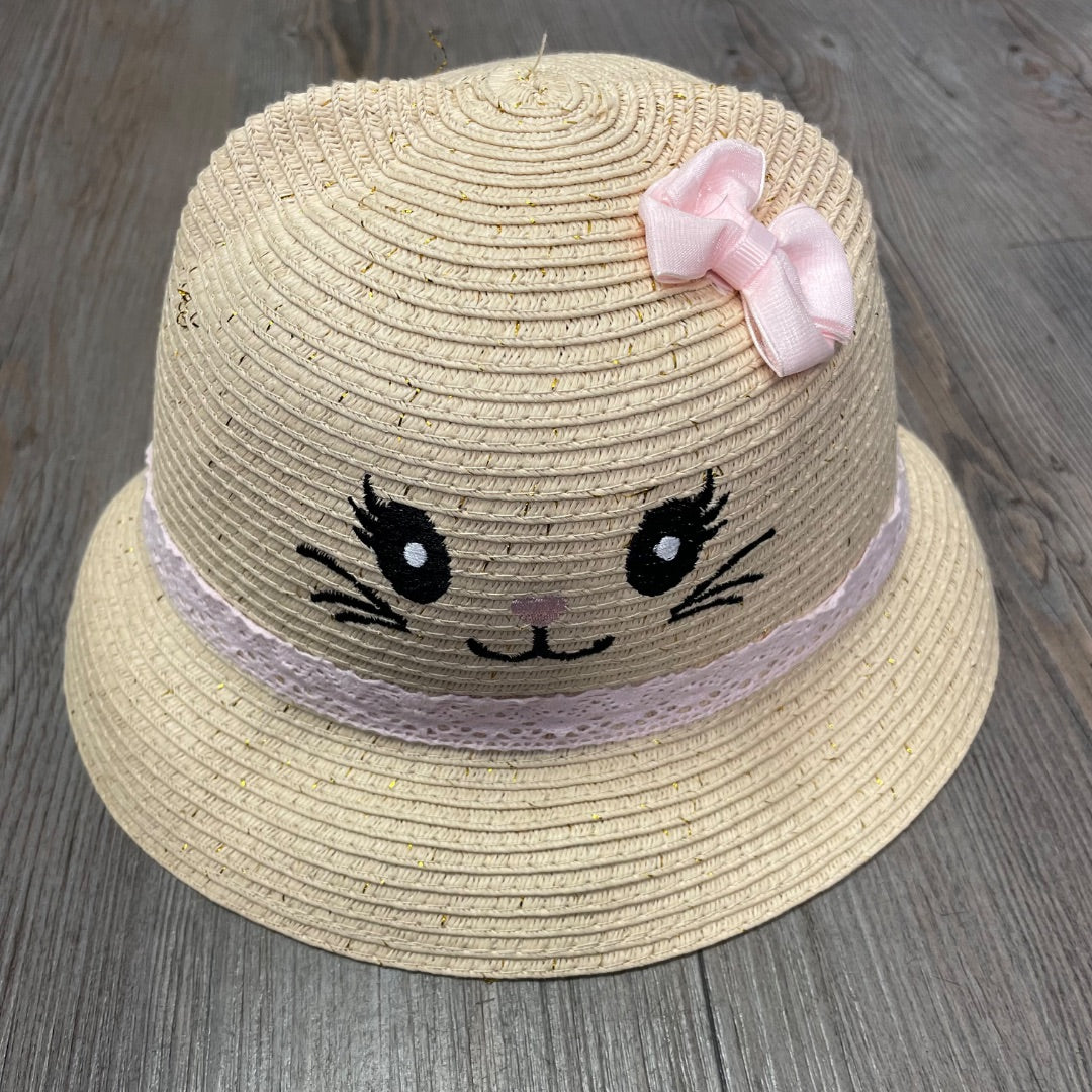 Beige Children's Place Straw Hat, 3-5Y