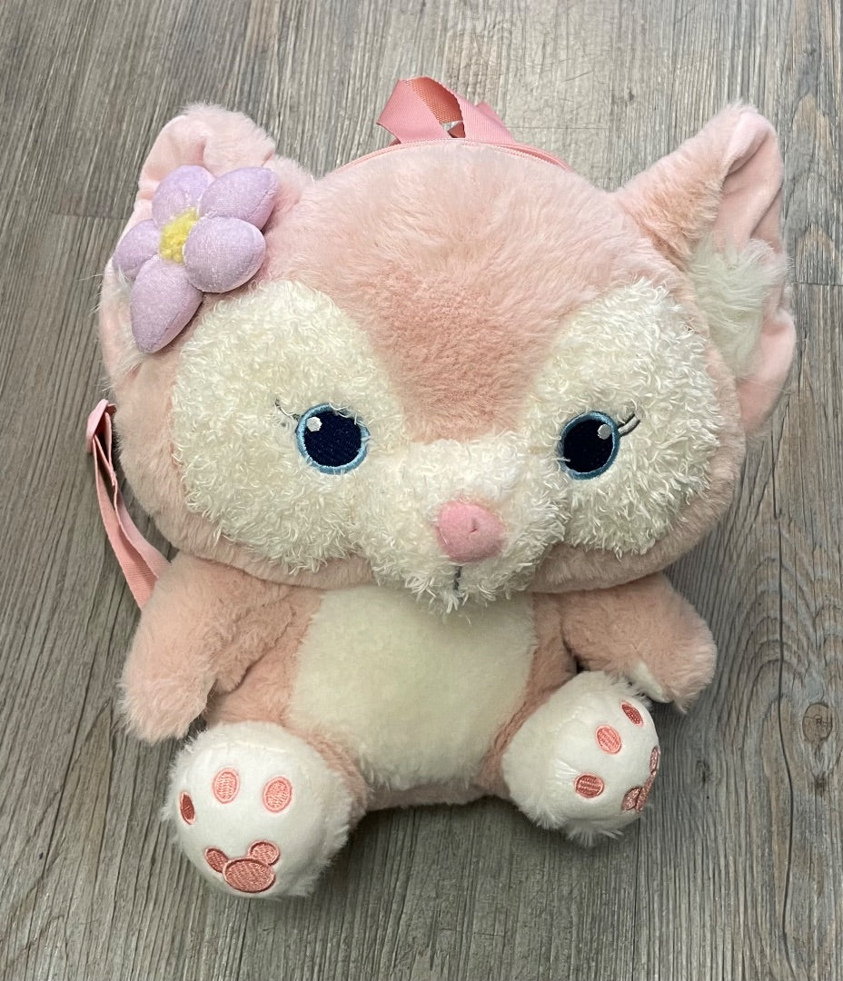 Pink Linabell Plush Backpack, Pre-owned