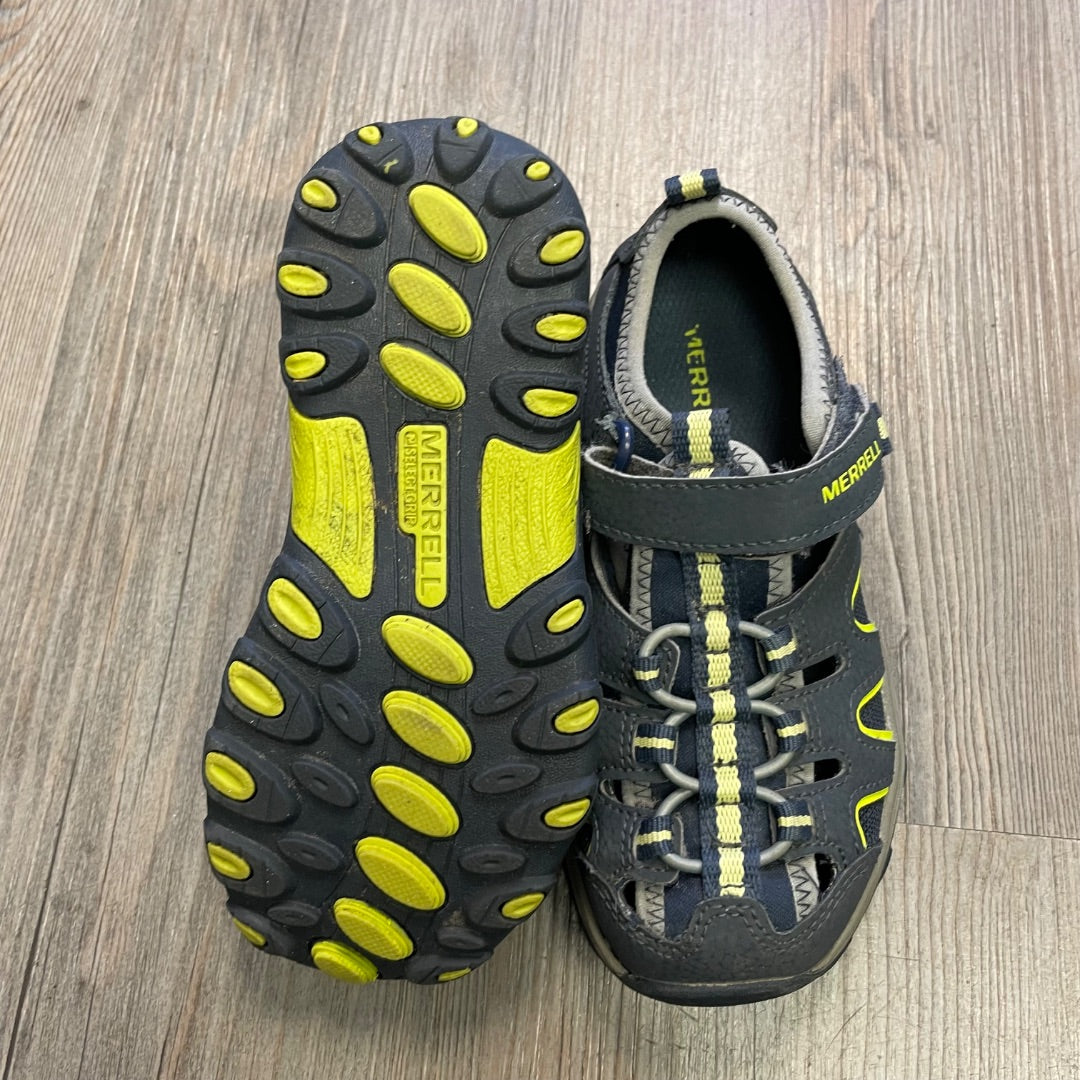 Grey Merrell Sandals, 12Y