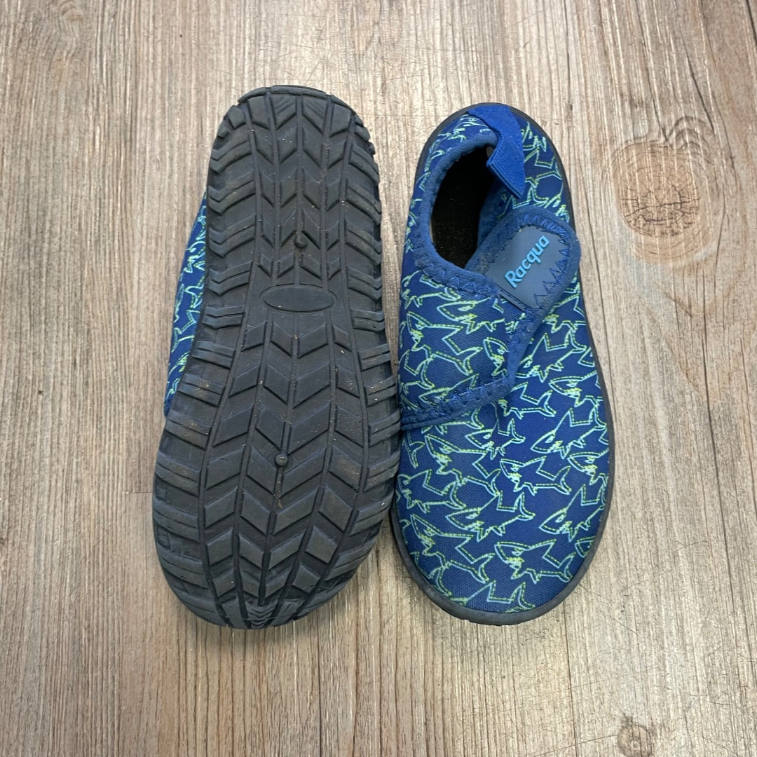 Shark print Raqua Water Shoes, 9-10T
