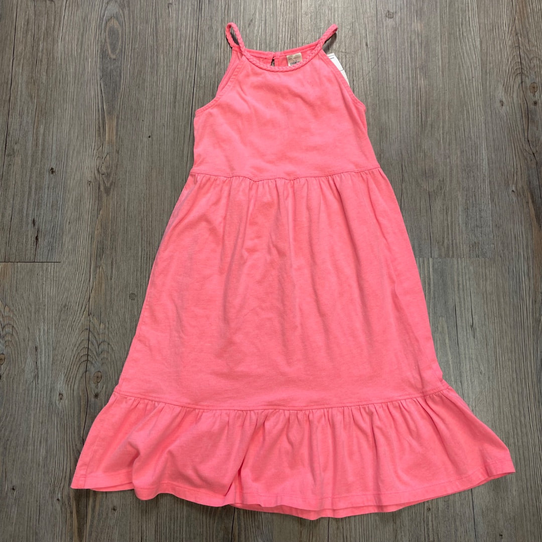 Coral Oshkosh Summer Dress, 4-5Y