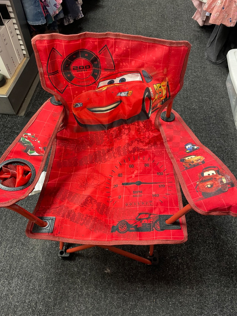 Red Foldable Chair McQueen, Toddler