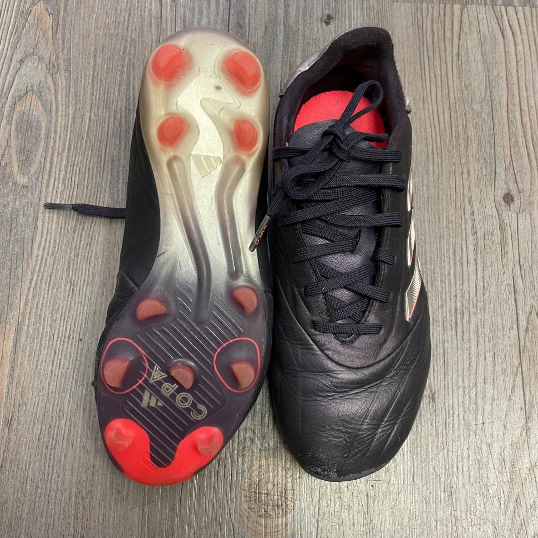Plum Adidas Soccer Cleats, 4.5Y