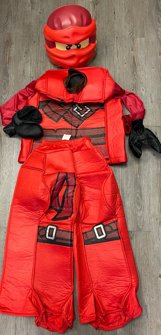 Red Lego Ninjago Costumes, 4-6Y