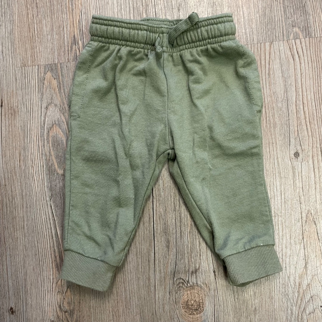 Green Carters Jogger Pants, 9M