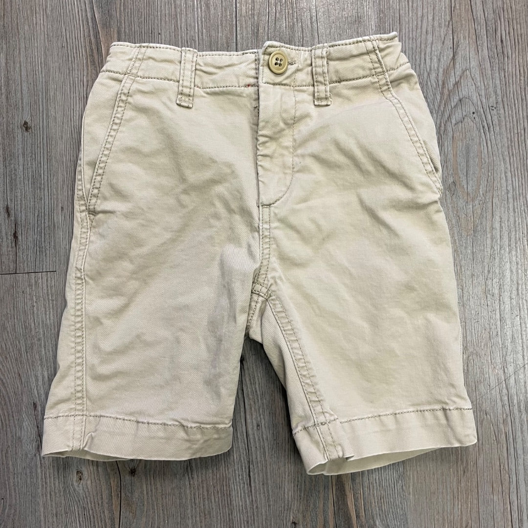 Beige Gap Khaki Shorts, 6Y