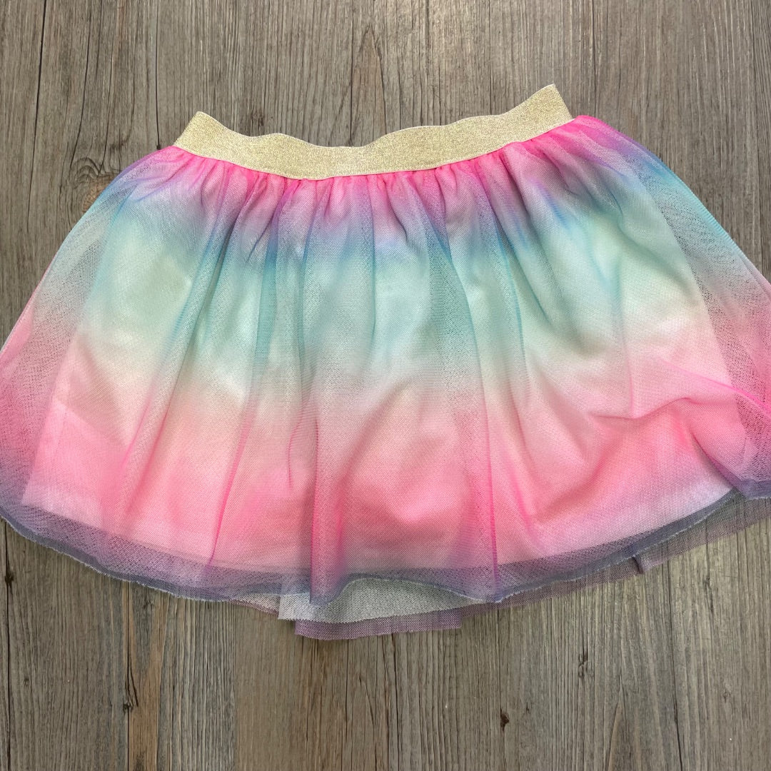 Rainbow Carters Lined Skirt, 5Y