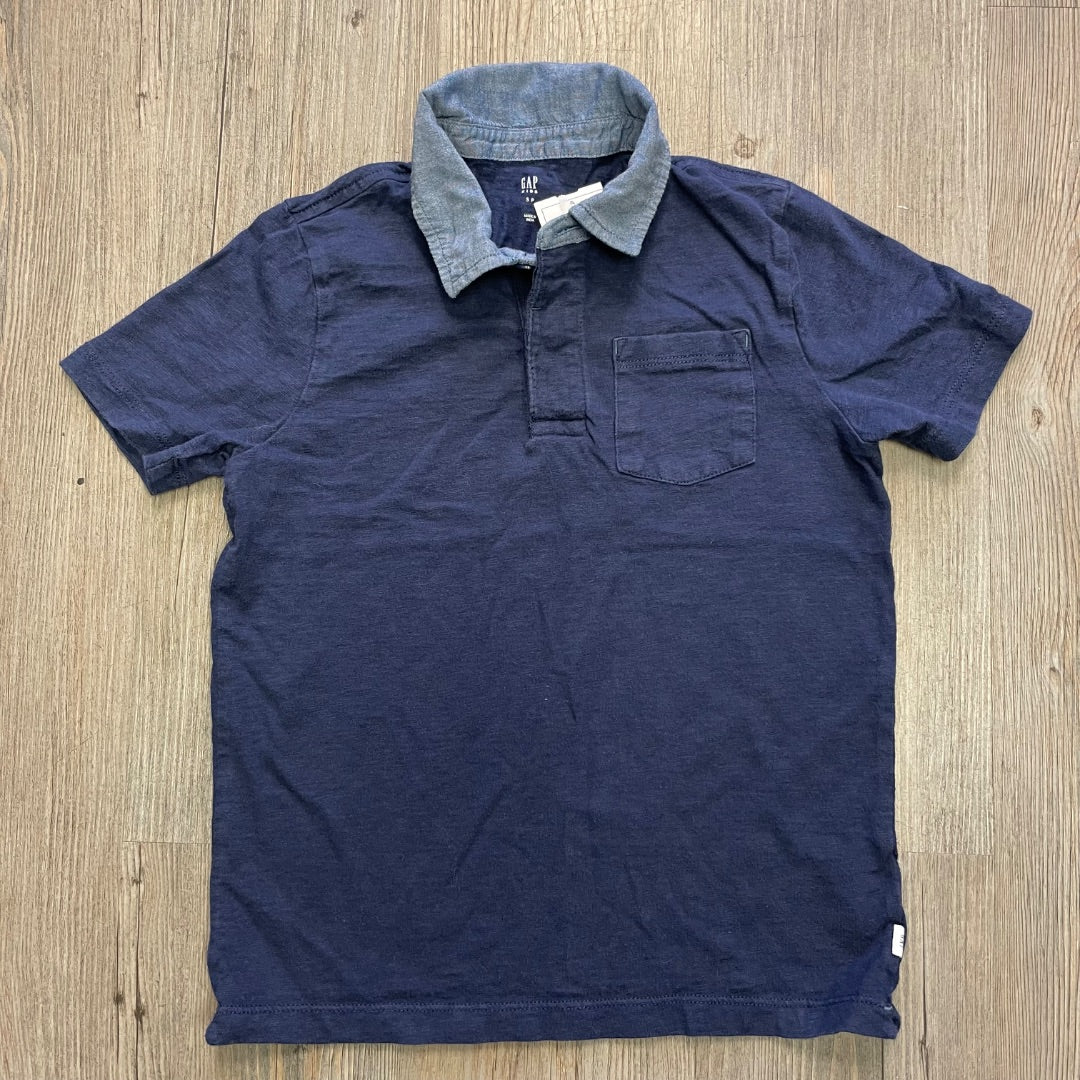 Navy Gap Polo, 6-7Y