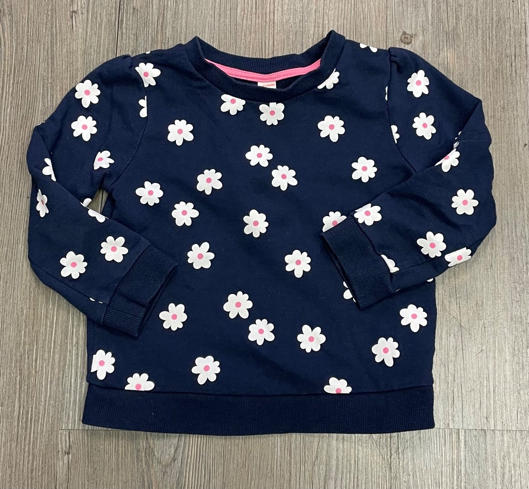 Floral Floral Sweatshirt, 3-4Y