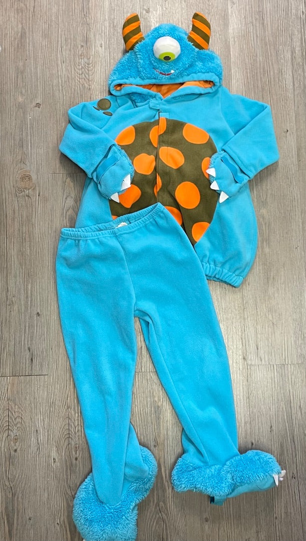 Blue Monster costumes, 4-5Y