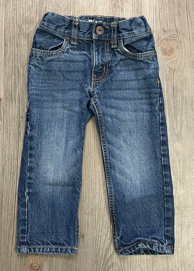Blue Oshkosh Classic Jeans, 2Y