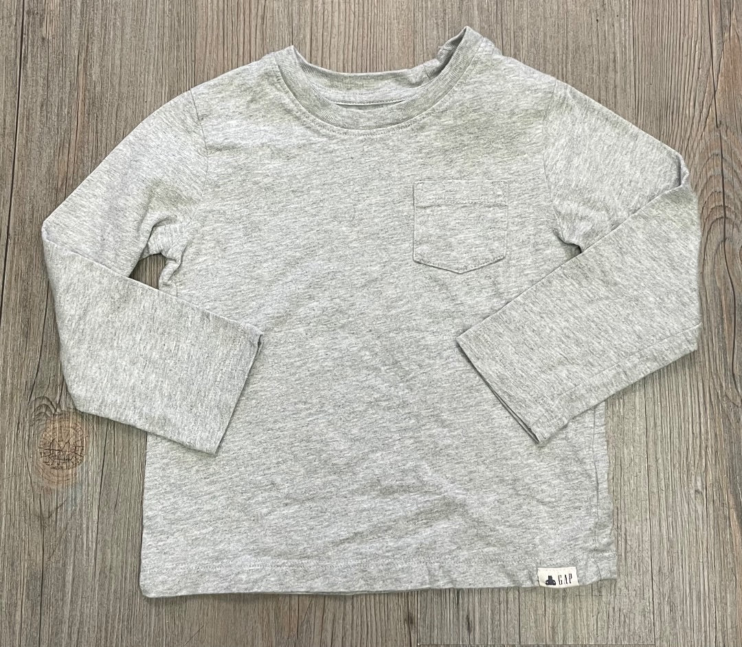 Grey Gap LS Tee, 3Y
