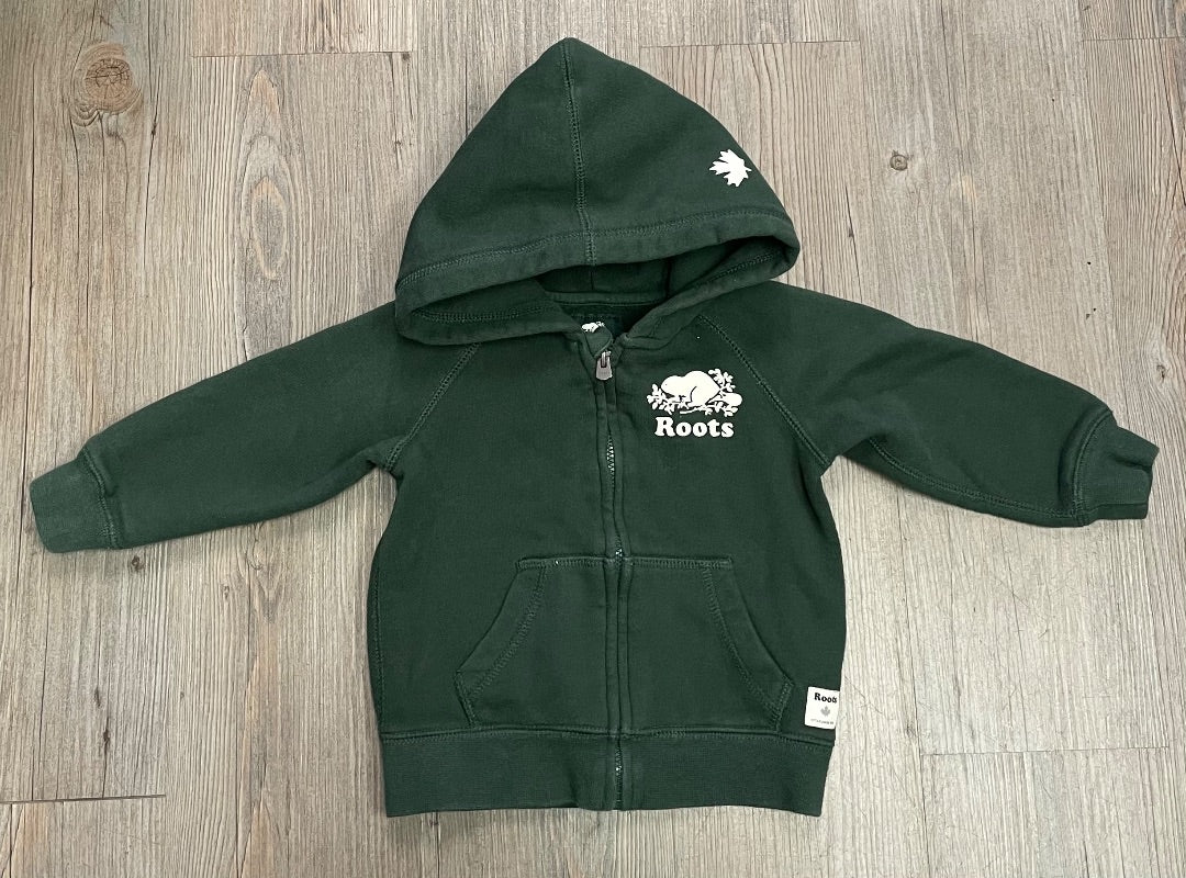 Green Roots Zip Hoodie, 18-24M
