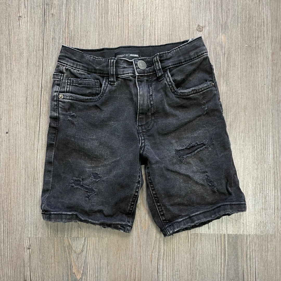 Black Zara Denim Shorts, 7Y