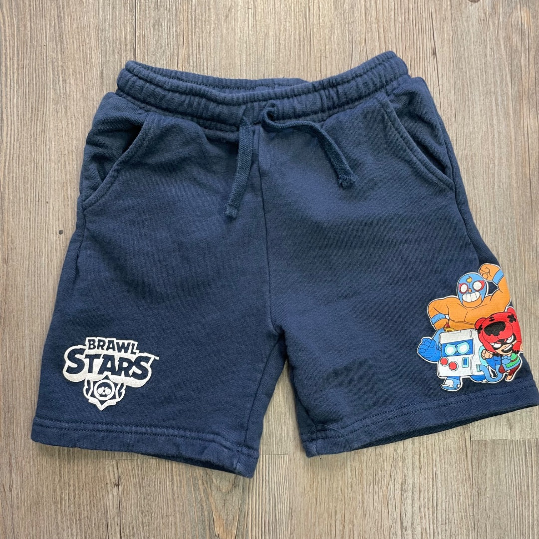 Navy Zara Draw String Shorts, 8Y