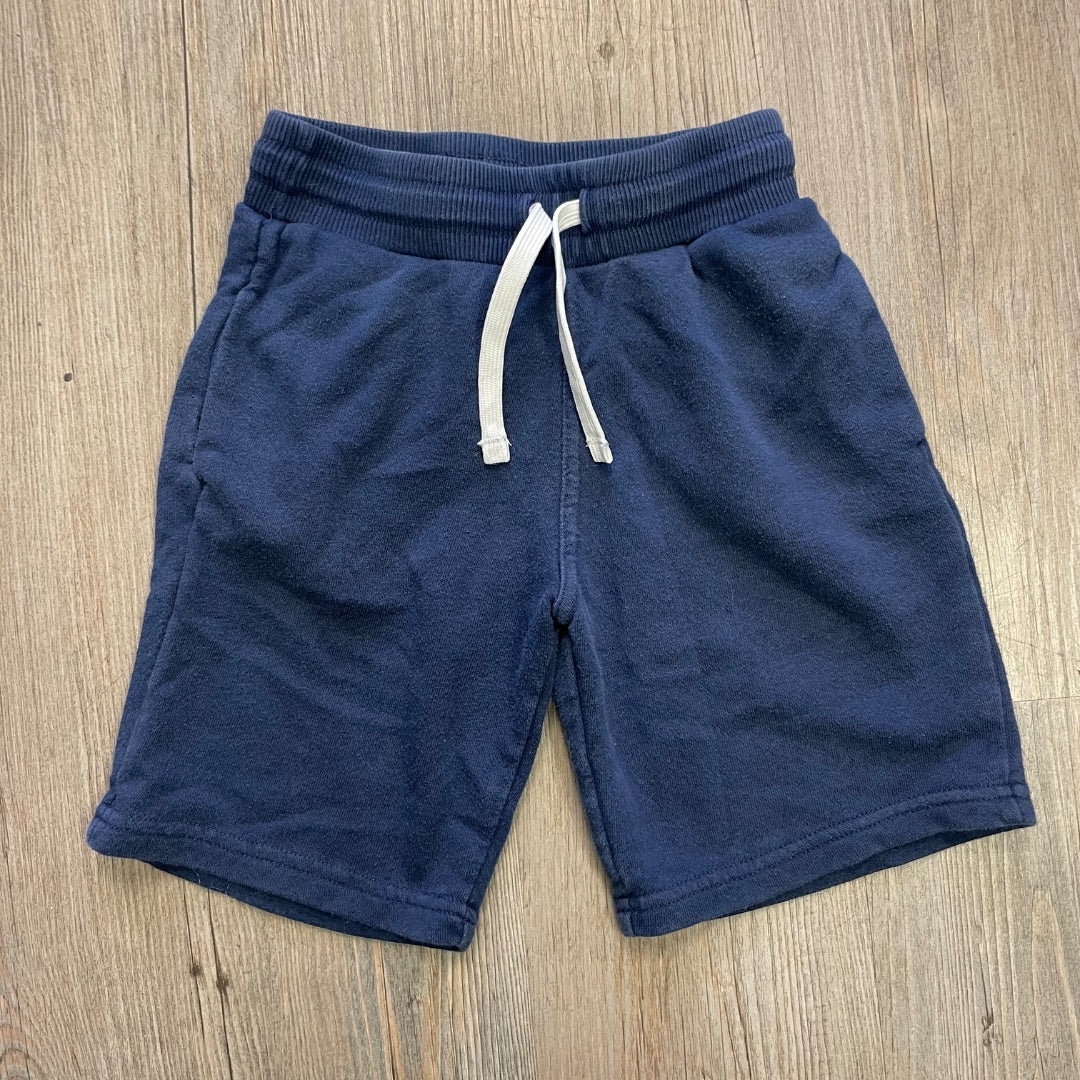 Navy H&M Sweatshorts, 5-6Y