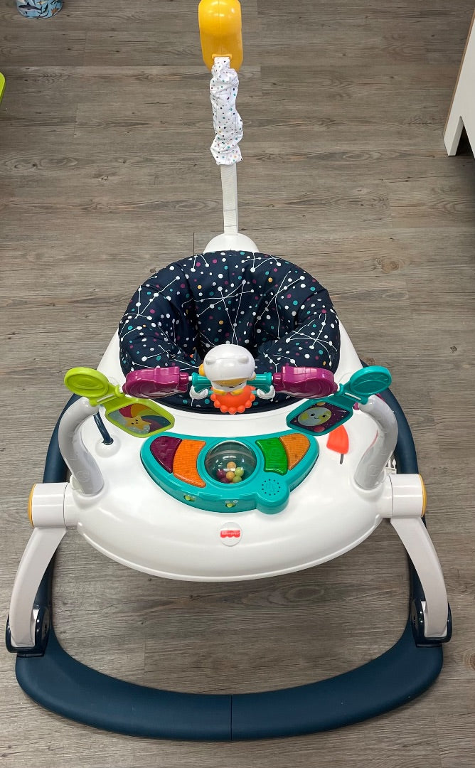 Multi Colour Astro Kitty Space Saver Jumperoo, Pre-owned