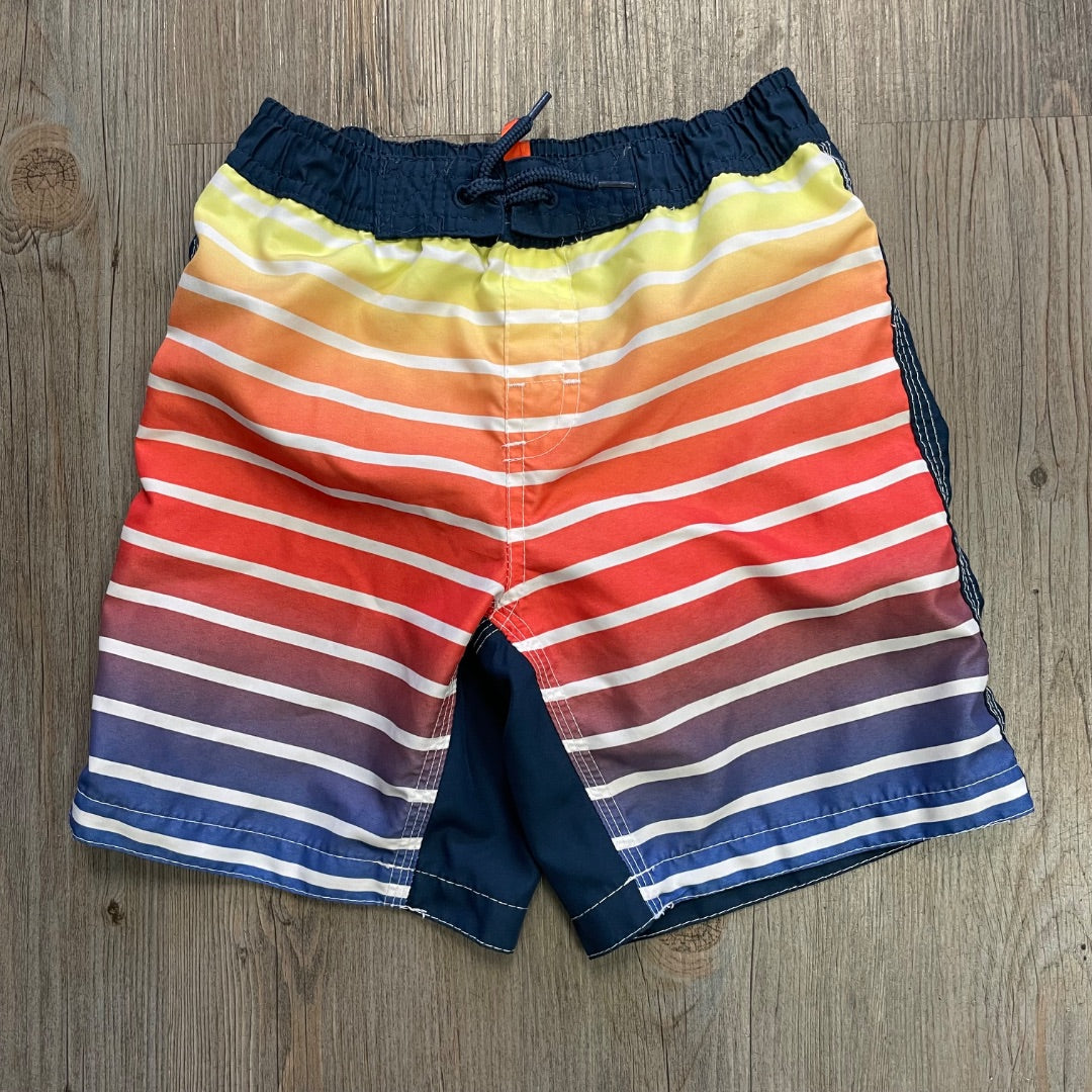 Stripe Joe Fresh Swimming Shorts, 6Y