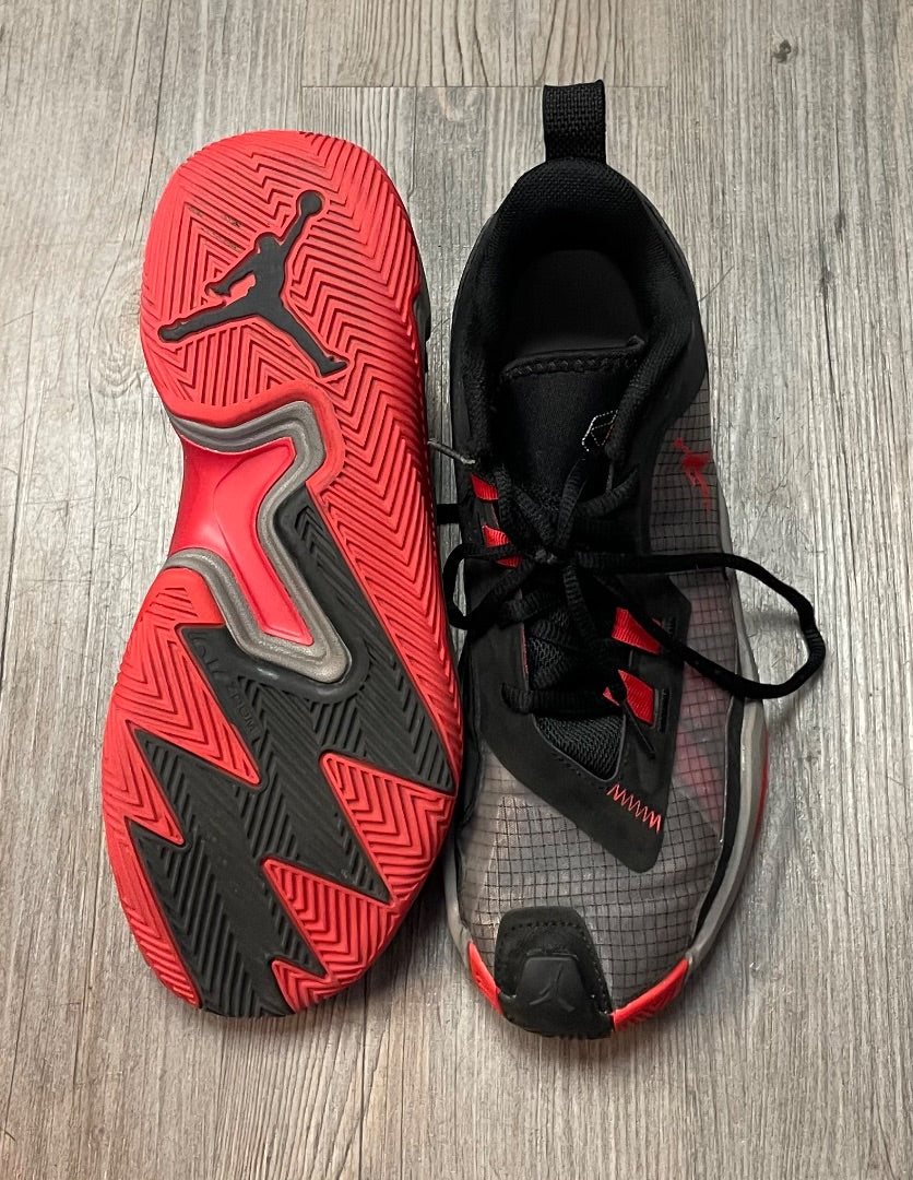 Black Jordan One Take 4 Basket Ball Shoes, 8Y Men