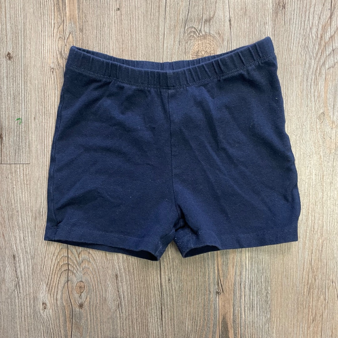Navy Childrens Place Elastic Waist Shorts, 7-8Y