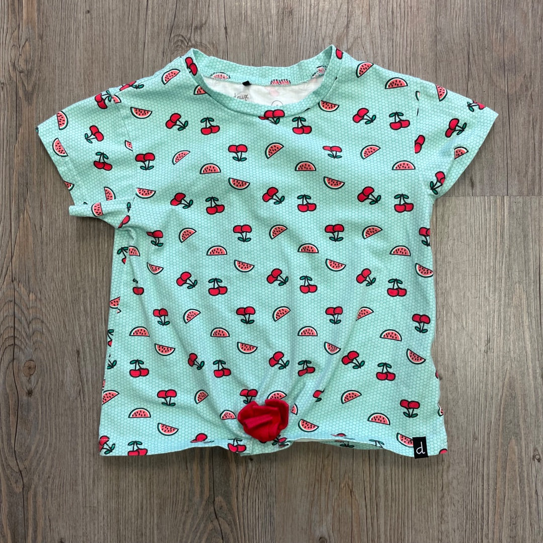 Lemon Print Deux Par Deux T-Shirt, 5Y