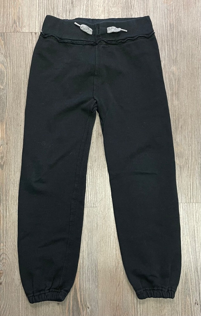 Black Appaman Jogger Pants, 8Y
