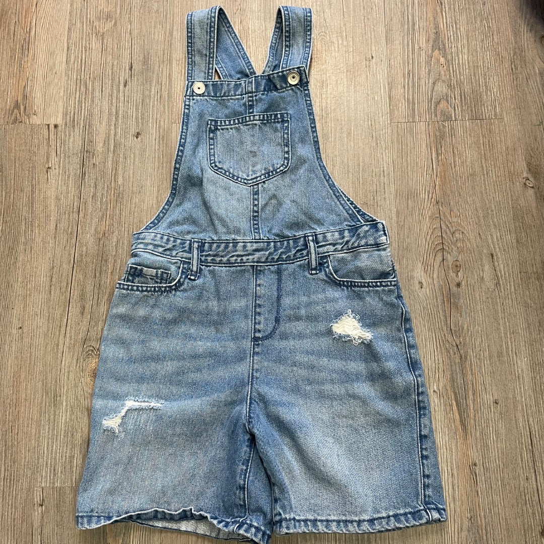 Blue Childrens Place Denim overall, 8Y