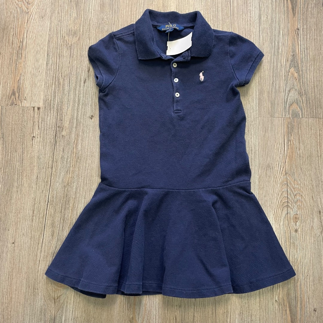 Navy Polo Ralph Lauren Polo Dress, 5Y