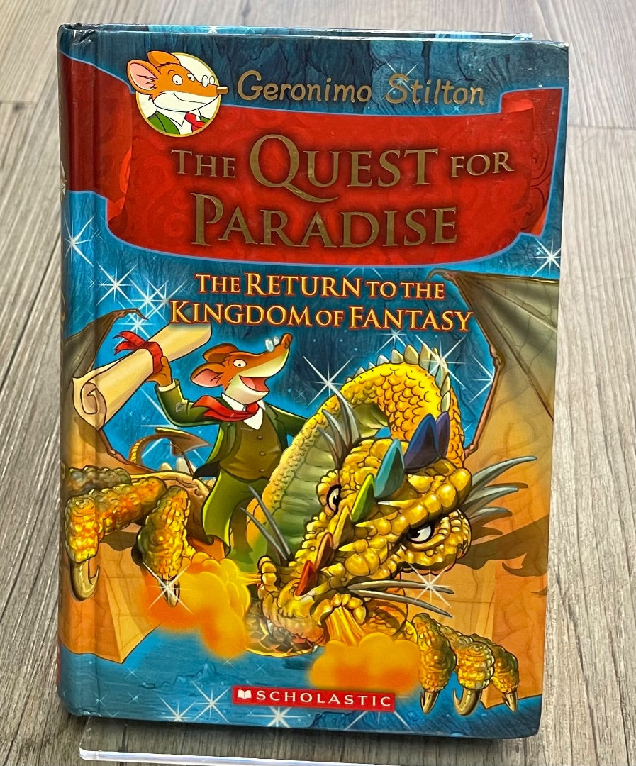 Multi Colour Scholastic The Quest For Paradise, Hardcover