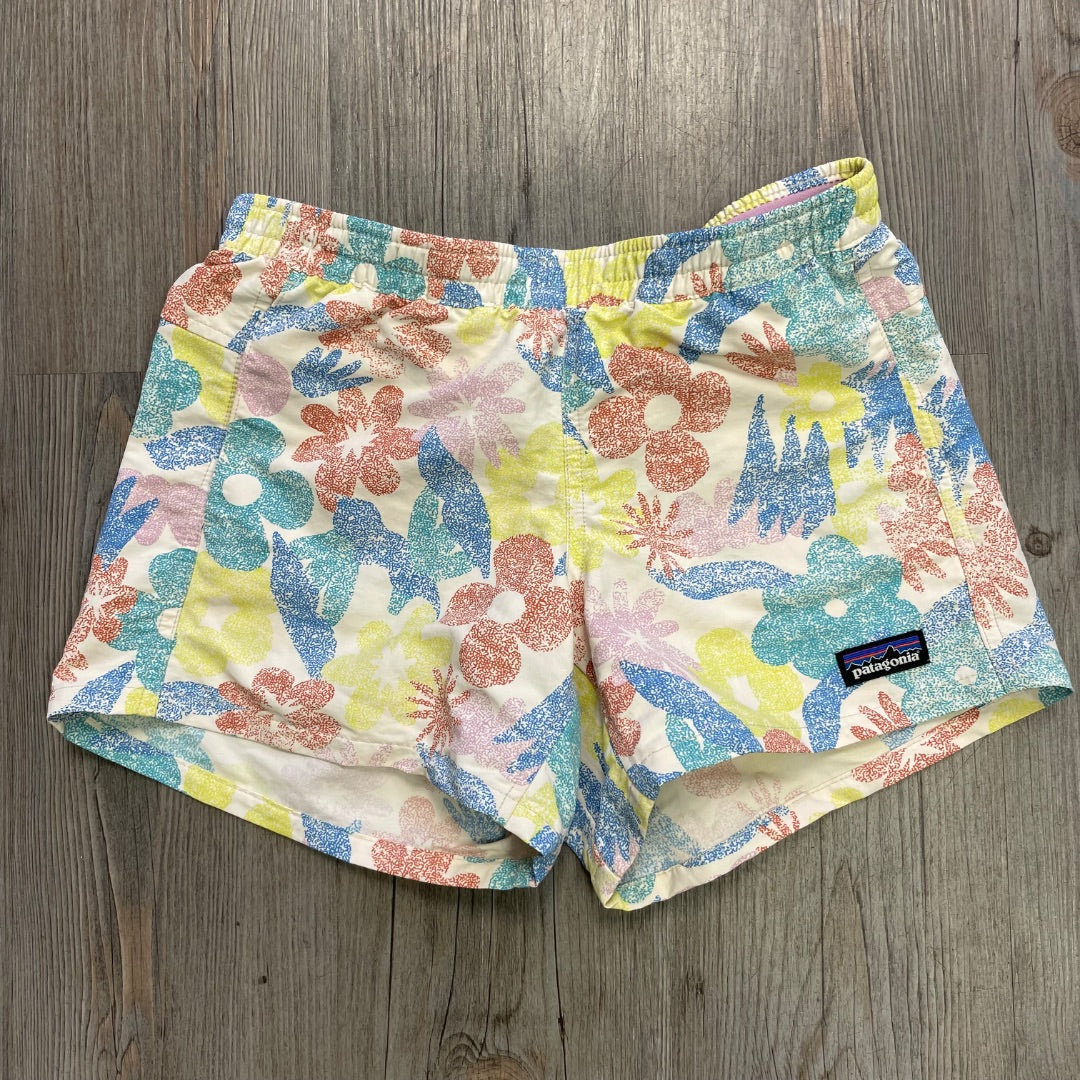 Floral Patagonia Baggies Shorts, 10Y