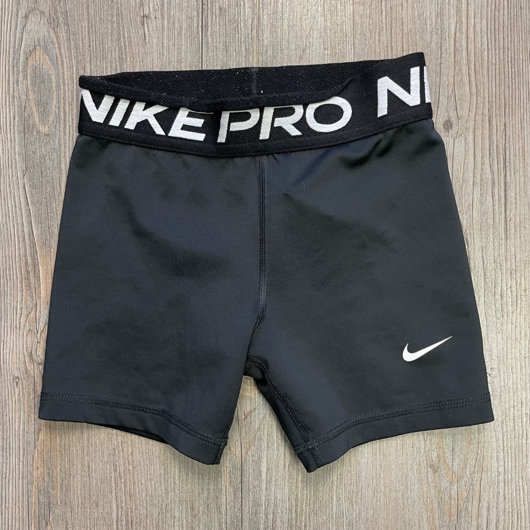 Black Nike Active Shorts, 9-10Y