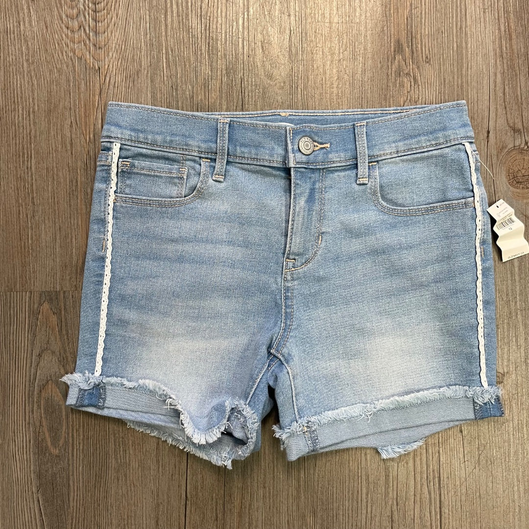 Light Blue Old Navy NEW Denim Shorts, 12Y
