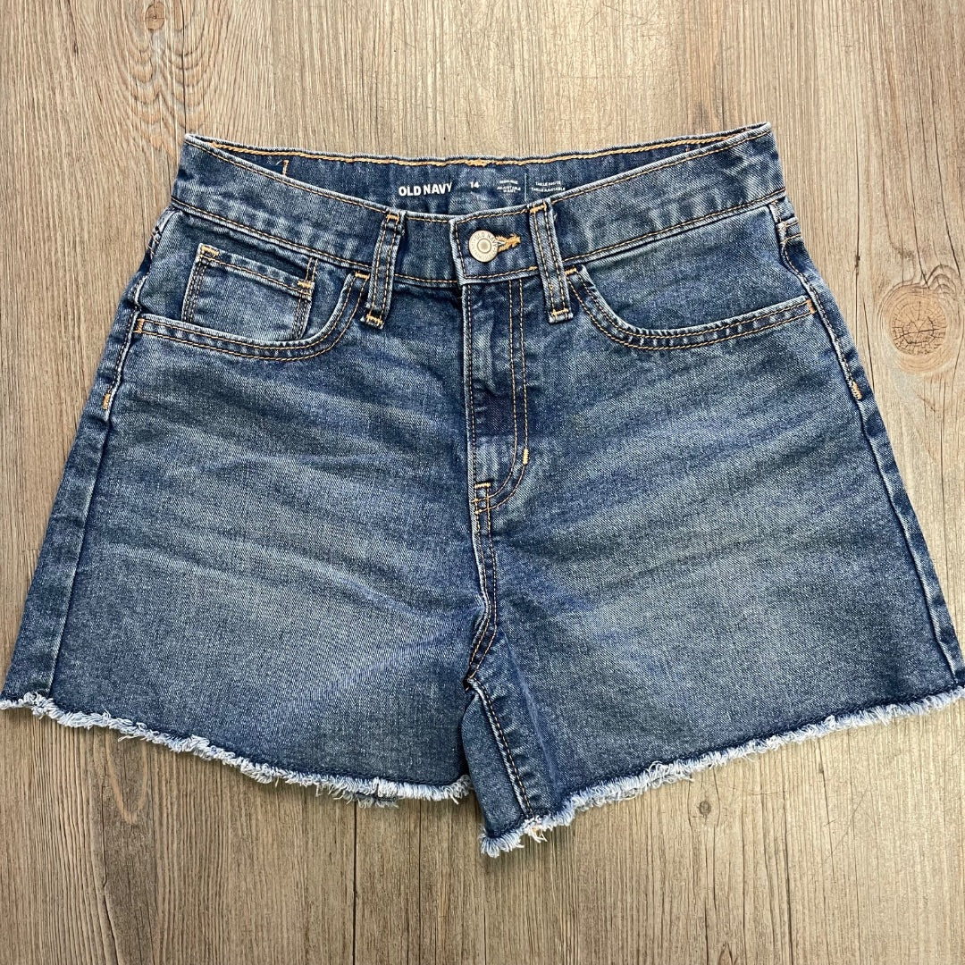 Blue Old Navy Denim Shorts, 14Y