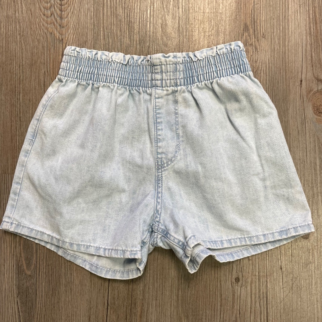 Light Blue H&M Chambray Shorts, 9-10Y