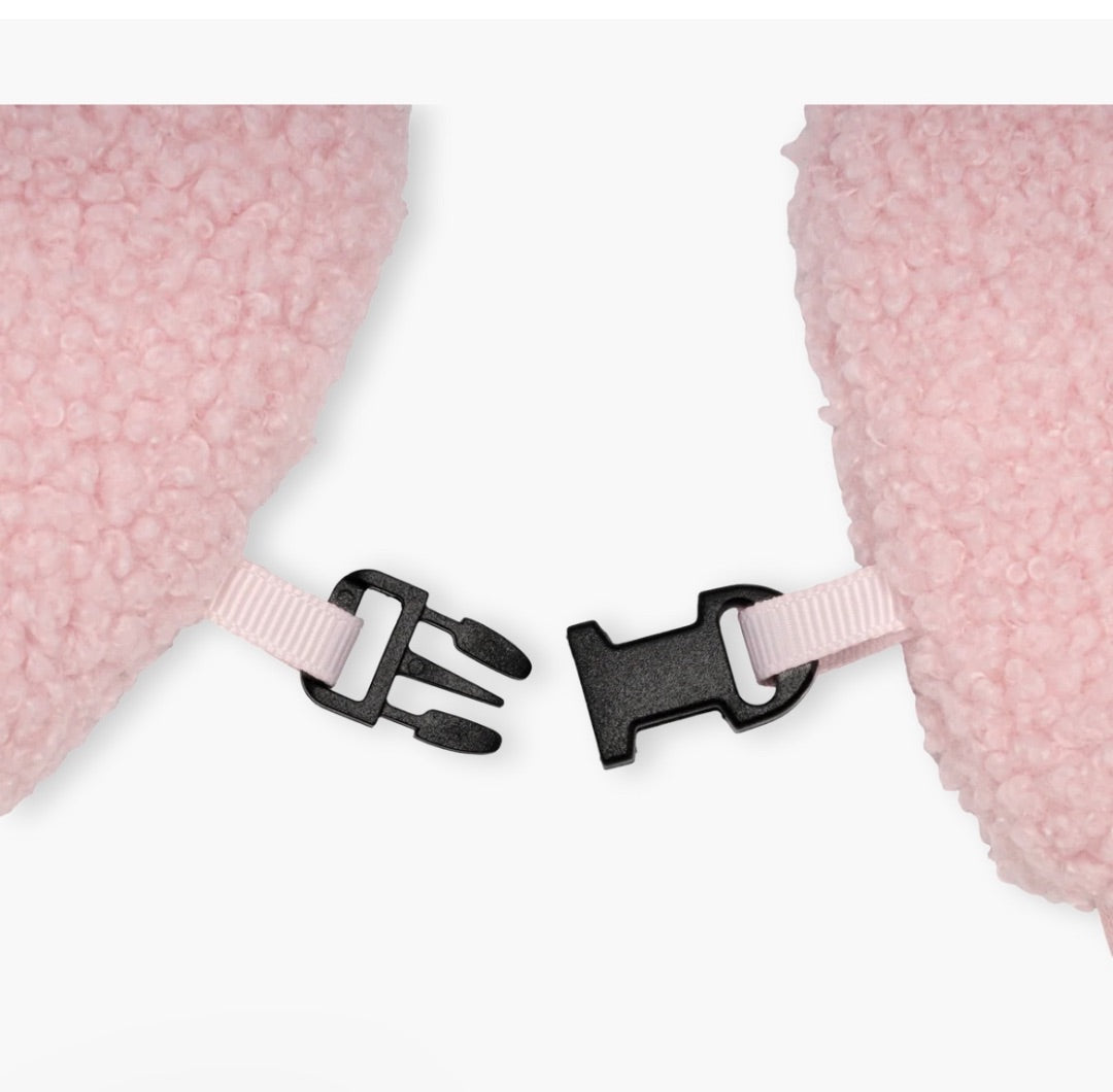 Pink Haze Stonz Fleece Mitts for Kids, 2-4Y