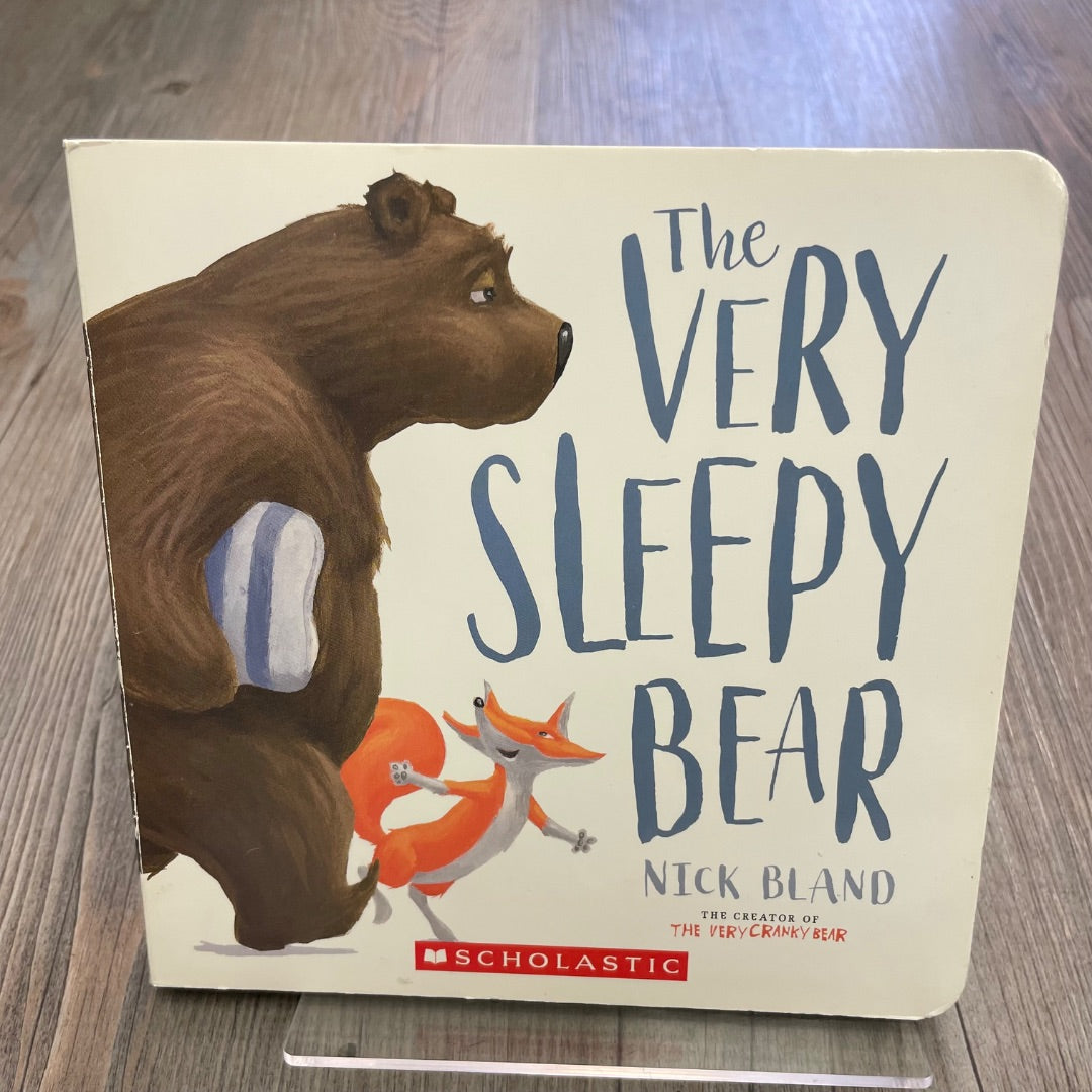 Multi Colour The Very Sleepy Bear, Boardbook