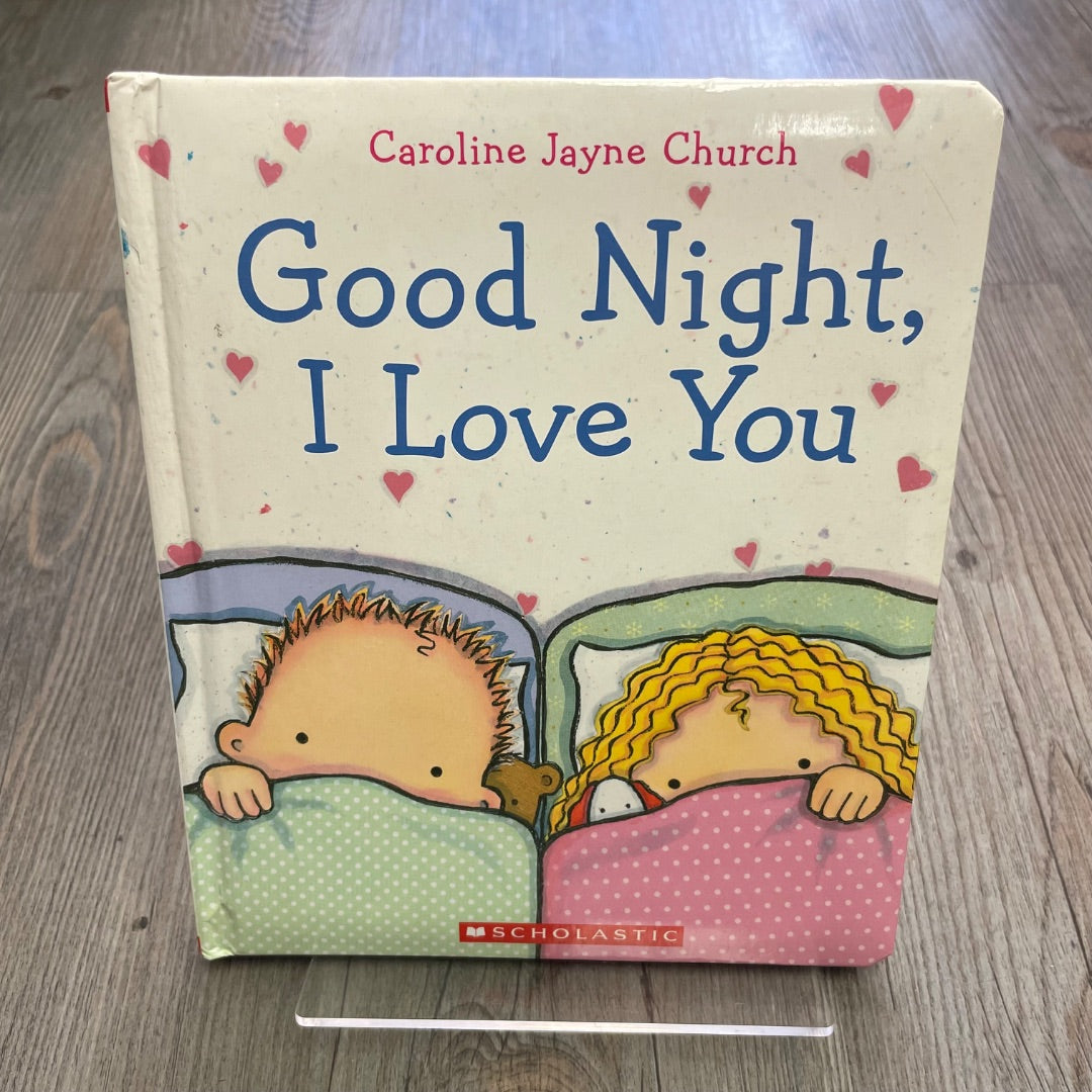 Multi Colour Good Night, I Love You, Hardcover