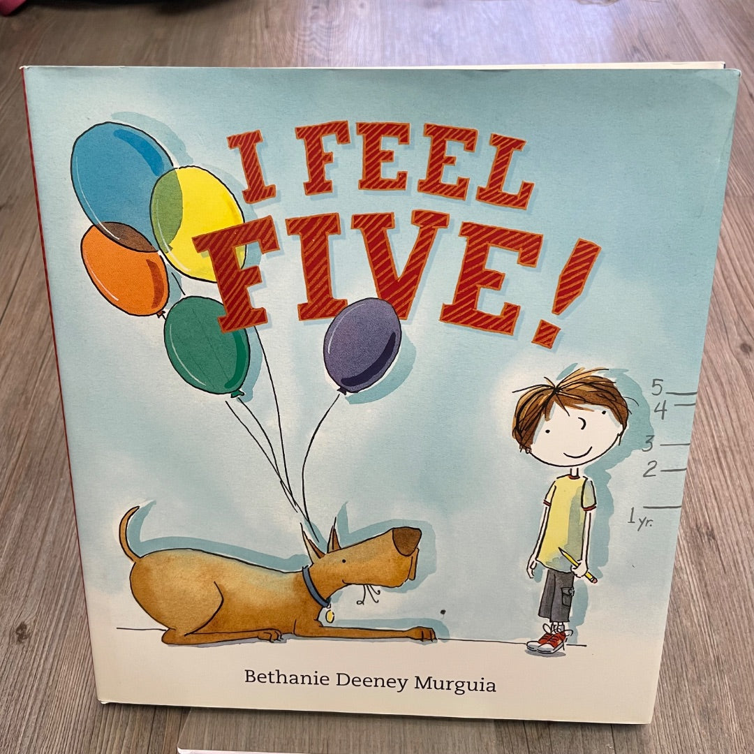 Multi Colour I Feel Five!, Hardcover
