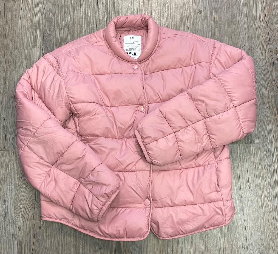 Dustyrose Gap Puffer Jacket, 10-11Y