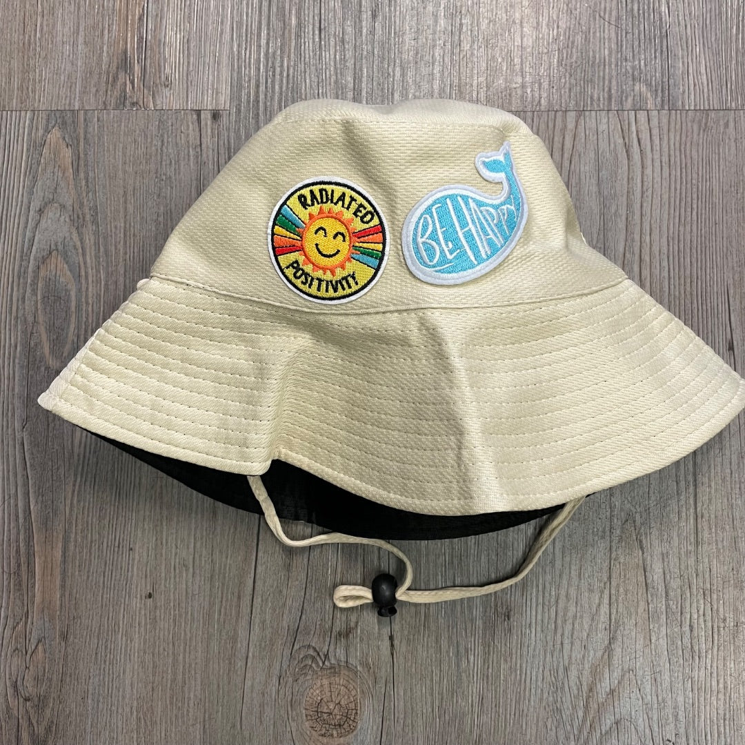 Beige Bucket Hat, 10-12Y