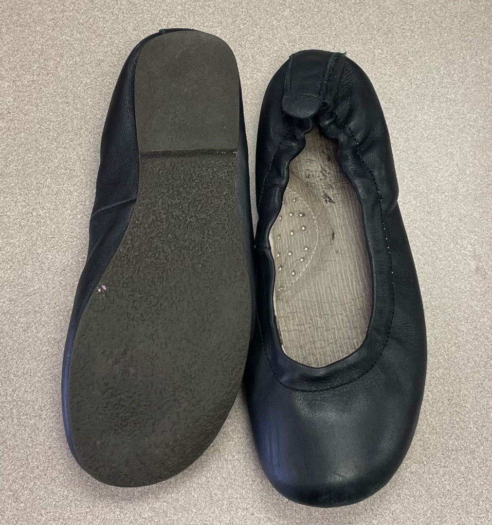 Black Browns Flat Shoes, 13Y