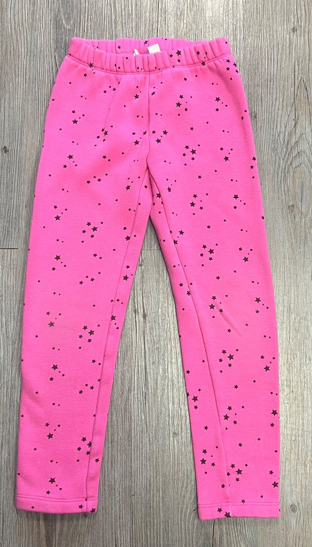 Pink Gap Fleecelined legging, 6-7Y
